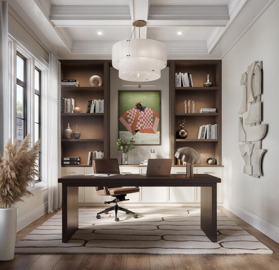 The Legacy Millcroft in Burlington by Hallett Homes office room The Legacy Millcroft in Burlington by Hallett Homes Office room